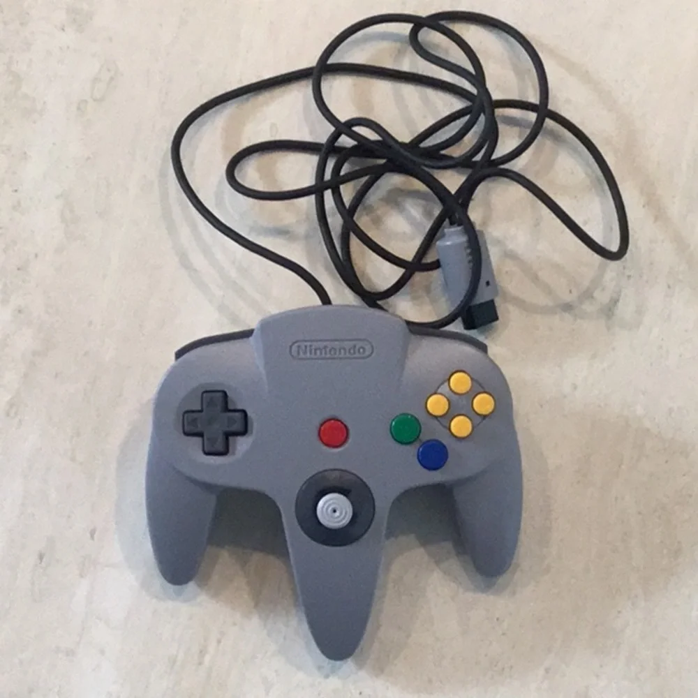 Nintendo 64 Controller Original N64 Tight Stick OEM Gray